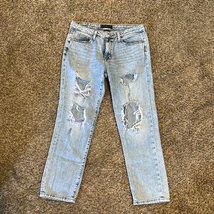 Aeropostale boyfriend distressed denim women’s size 6 reg